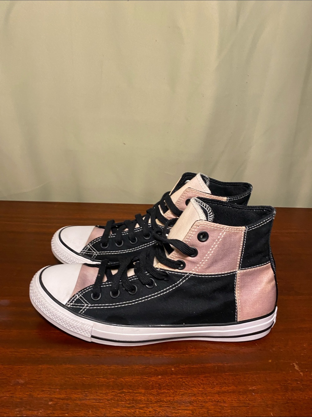 Converse Chuck Taylor All Star UV Hi Black Egret Unisex Shoes Women’s 10/ Men 8 - Picture 4 of 7